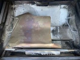 Heat Deflector after 500F Test.webp