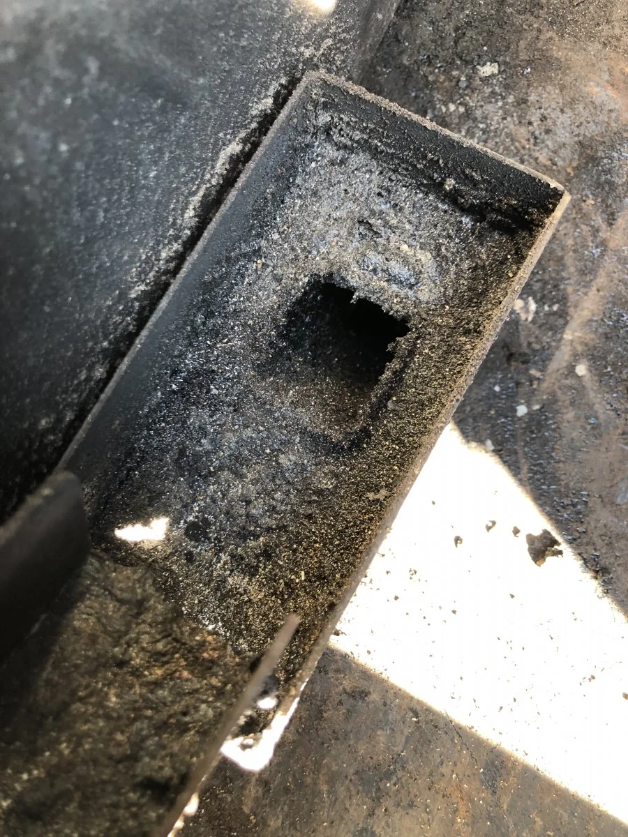 filled grease trap after the fire.jpeg Traeger Owners Forum Traeger