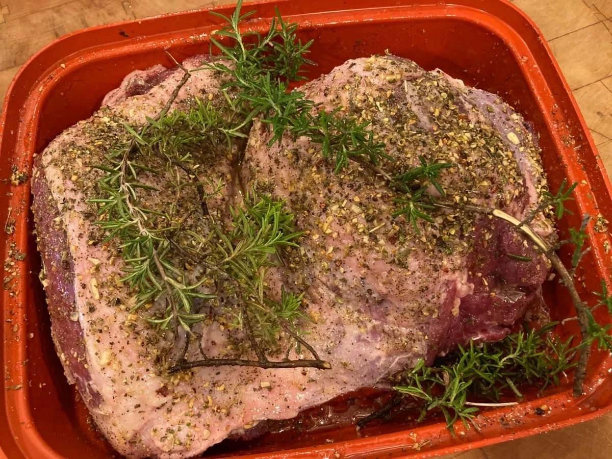 Leg of Lamb Marinating.jpg | Traeger Owners Forum | Traeger Grill